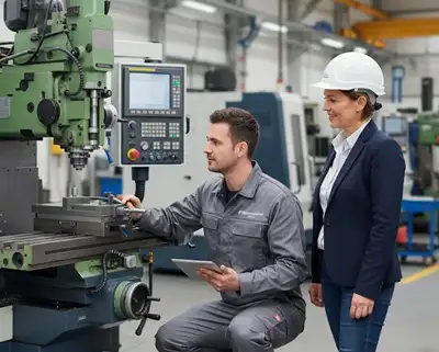 Reparatur und Kundendienst Werkzeugmaschinen -Kundendienst bei KS Maschinenservice